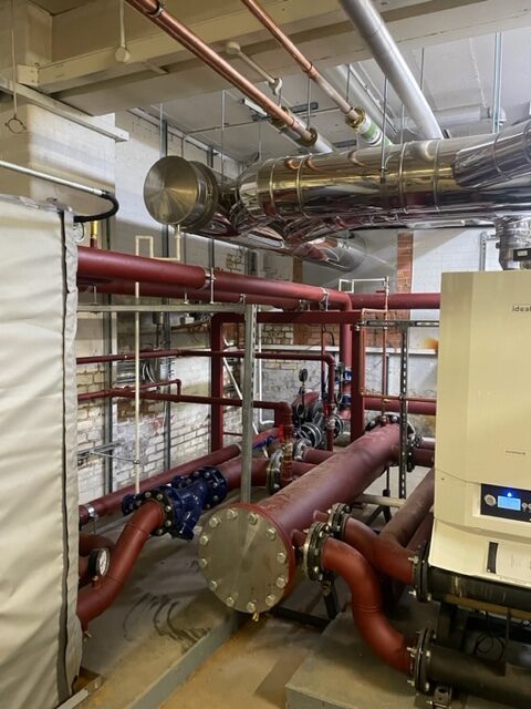 Charnwood College, G Block Plant Room
