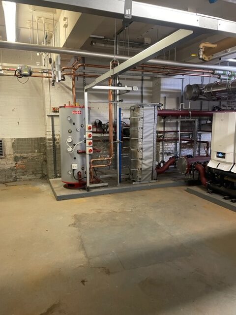 Charnwood College, G Block Plant Room