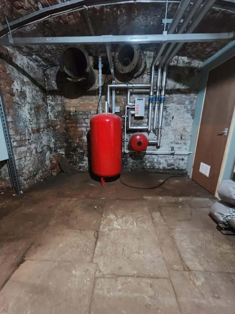 Commercial Boiler & Heating Installation at St Mary Magdelane's Church in Newark