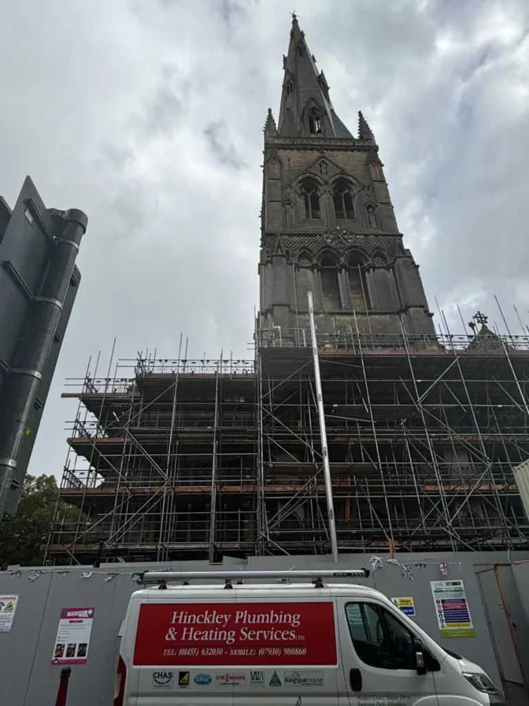 Commercial Boiler & Heating Installation at St Mary Magdelane's Church in Newark