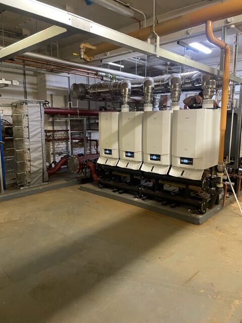 Charnwood College, G Block Plant Room