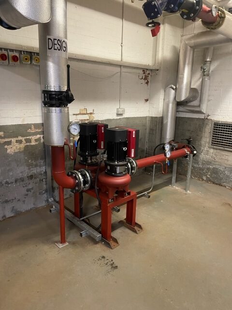 Charnwood College, G Block Plant Room