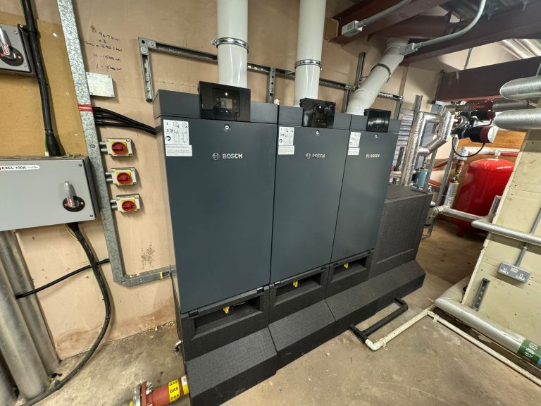 Boiler plant install at Blue Coats School in Coventry