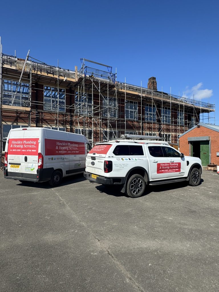 Hinckley Plumbing & Heating starting work Westfield Community Centre, Hinckley