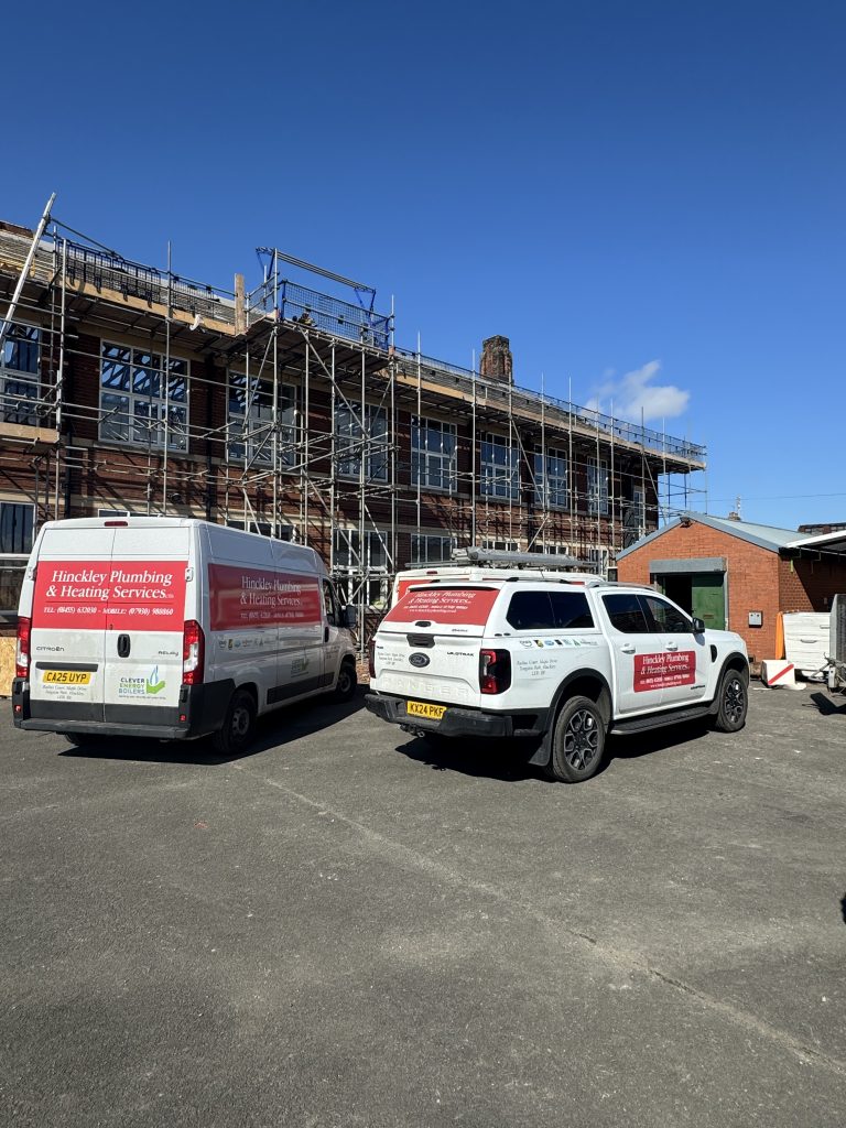 Hinckley Plumbing & Heating starting work Westfield Community Centre, Hinckley