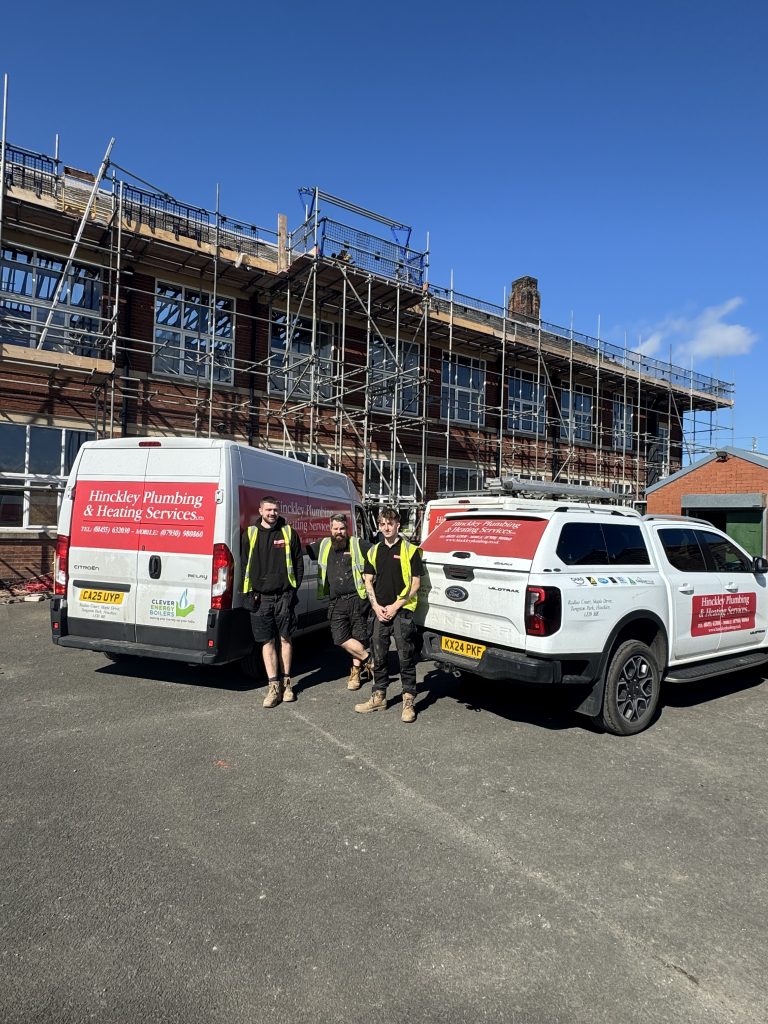 Hinckley Plumbing & Heating starting work Westfield Community Centre, Hinckley