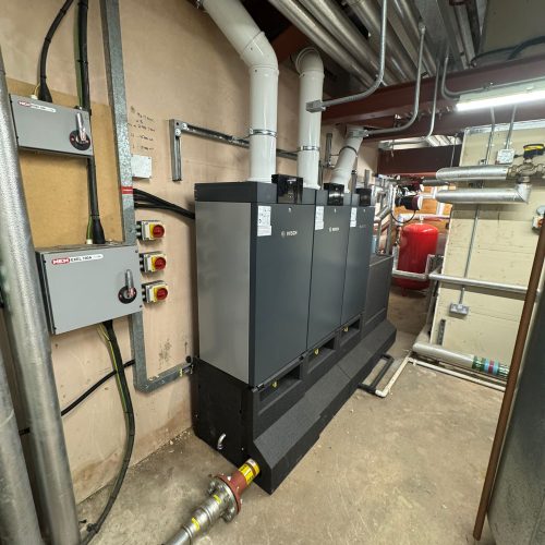 Boiler plant install at Blue Coats School in Coventry