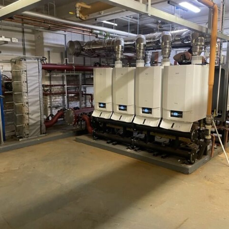 Charnwood College, G Block Plant Room