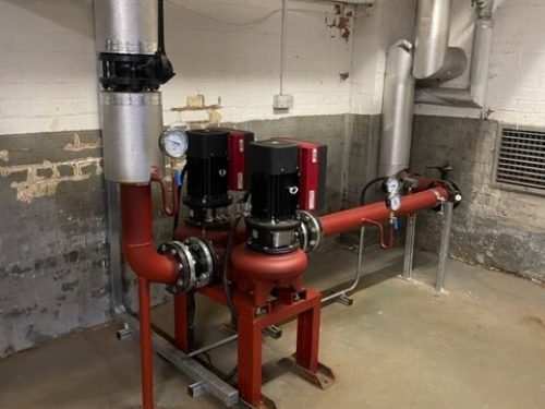 Charnwood College, G Block Plant Room